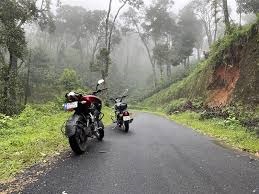 Monsoon Bike Riding